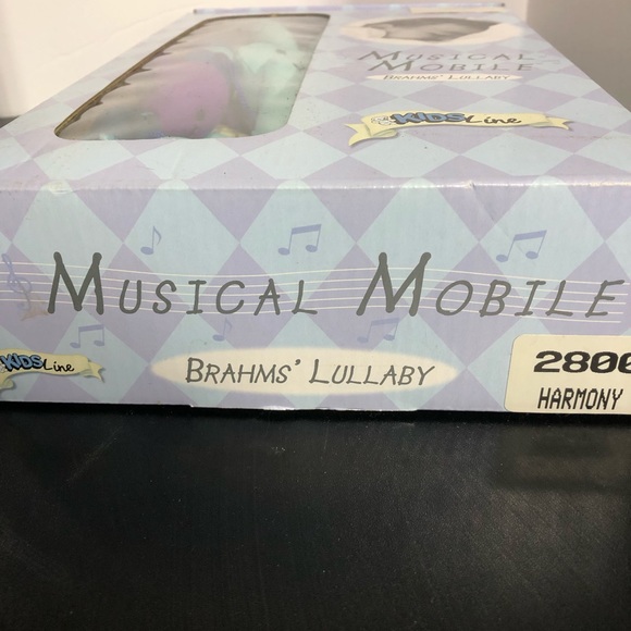 Brahms Lullaby Musical Mobile 2800 Harmony With Plush Animals - Picture 3 of 3